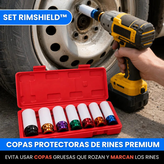 Set RimShield™ – Set de Copas Protectoras para Rines