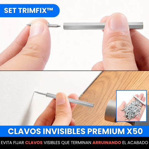Set TrimFix™ – Kit de Clavos Ocultos