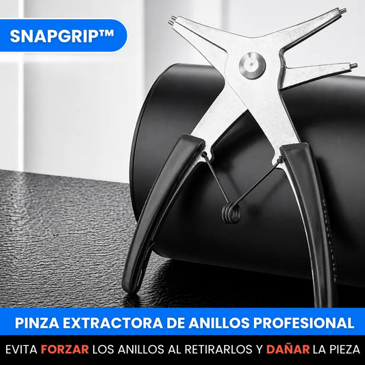 SnapGrip™ – Pinza Extractora de Anillos Internos y Externos