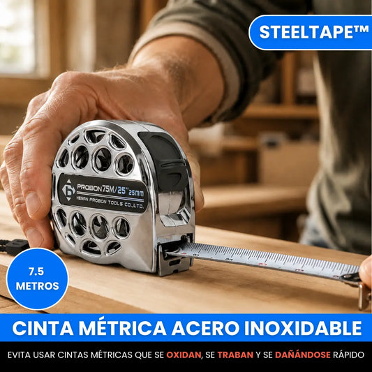 SteelTape™ – Cinta Métrica de Acero Inoxidable