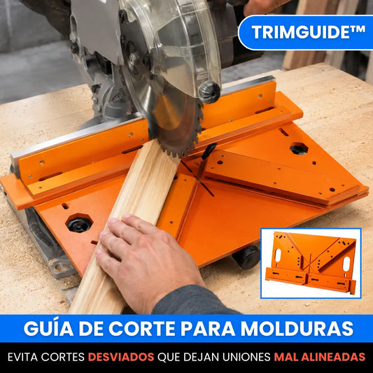 TrimGuide™ – Guía de Corte para Molduras