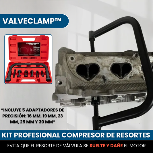 ValveClamp™ - Kit Profesional Compresor de Resortes