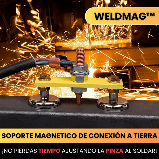 WeldMag™ - Soporte Magnetico de Conexión a Tierra