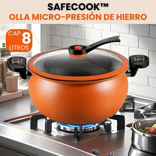 SafeCook™ - Olla Micro Presión de Hierro