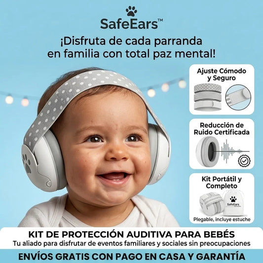 SafeEars™ – Audífonos Antiruido para Bebé