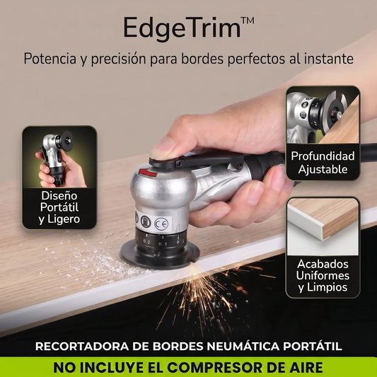 EdgeTrim™ – Biseladora Neumática de Precisión