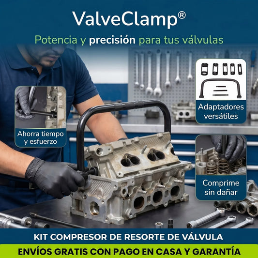 ValveClamp™ - Kit Profesional Compresor de Resortes